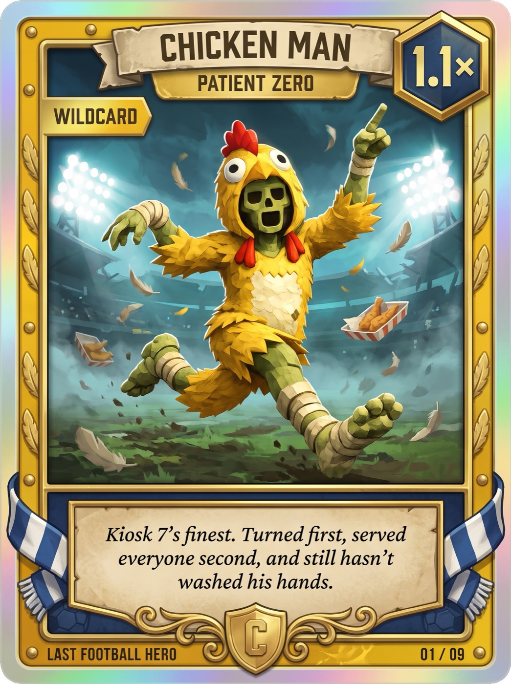 Chicken Man — Patient Zero card